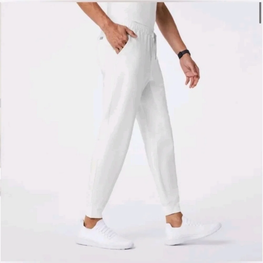 Figs Tansen Jogger Scrub Pants In orbit white joggers XXL New With Tags